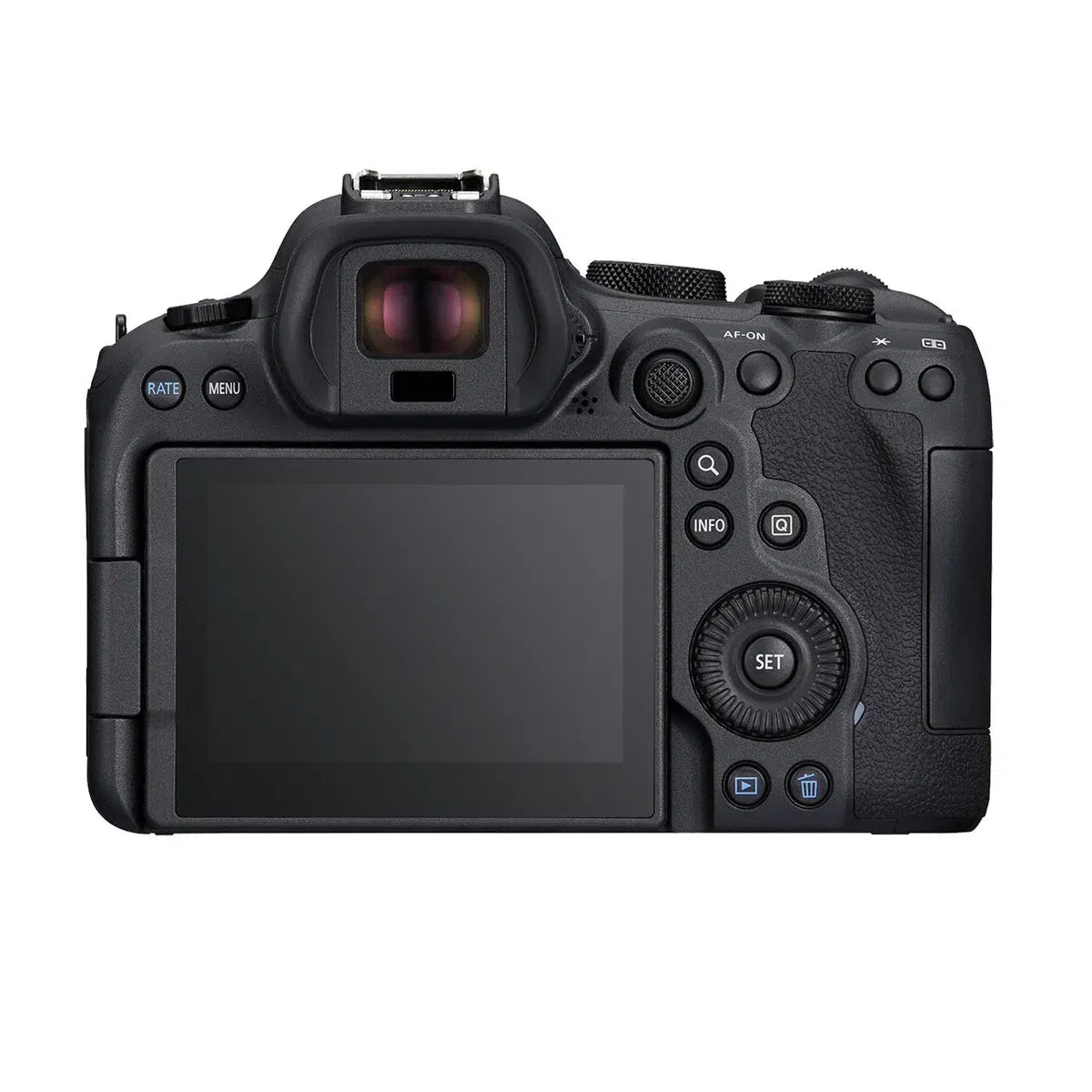 Aparat foto Canon EOS R6 Mark II cu ecran LCD posterior, carcasă neagră