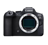 Corpul aparatului foto Canon EOS R6 Mark II, negru, cu montură obiectiv