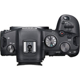 Corpul aparatului foto Canon EOS R6 Mark II, vedere laterală cu cadran de moduri