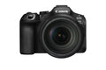 Aparat foto Canon EOS cu obiectiv RF montat