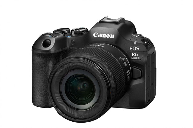 Aparat foto Canon EOS R6 Mark III cu obiectiv, negru