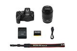 Set aparat foto Canon EOS R6 Mark III cu obiectiv, baterie, card și curea