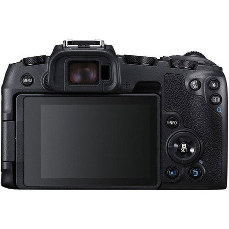 Aparat foto Canon EOS RP, ecran LCD, butoane, vedere din spate