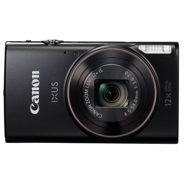 Aparat foto compact Canon IXUS 285 HS negru, obiectiv 12x