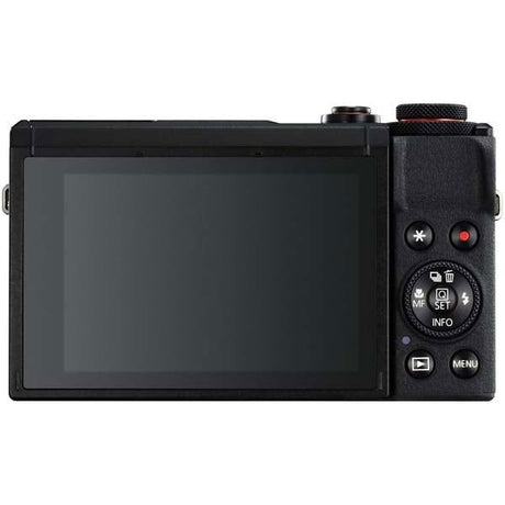 PowerShot G7 X Mark III camera back with LCD screen and control buttons
