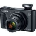 Canon PowerShot SX740 HS camera with 40x optical zoom lens, front view
