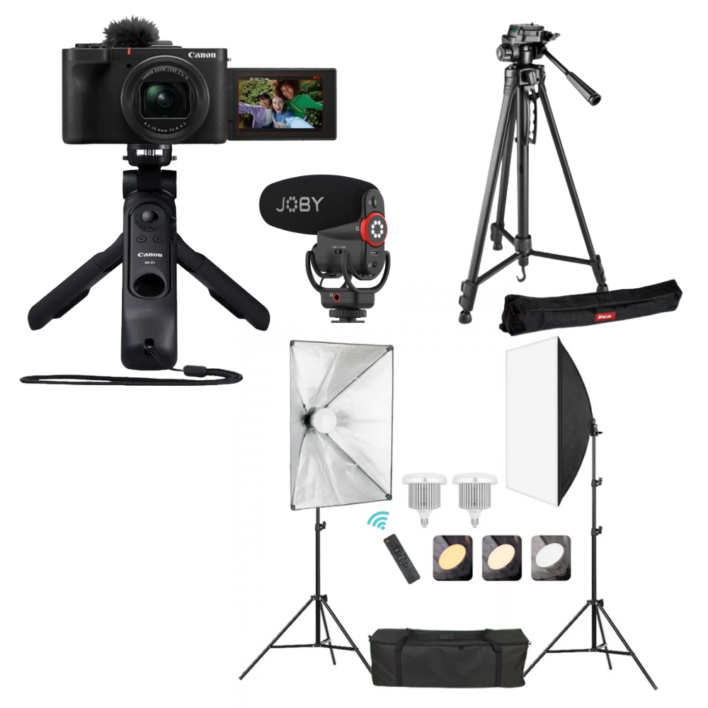 Canon Powershot V1 Aparat Foto Compact 22MP Video 4K Vlogger Kit Complet