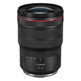 15-35mm f/2.8 zoom lens with ridged grip, front glass, and red stripe