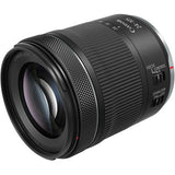 24-105mm camera lens angled view with textured grip and rear ring