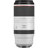 RF 100-500mm zoom lens, ribbed barrel with zoom range scale ring