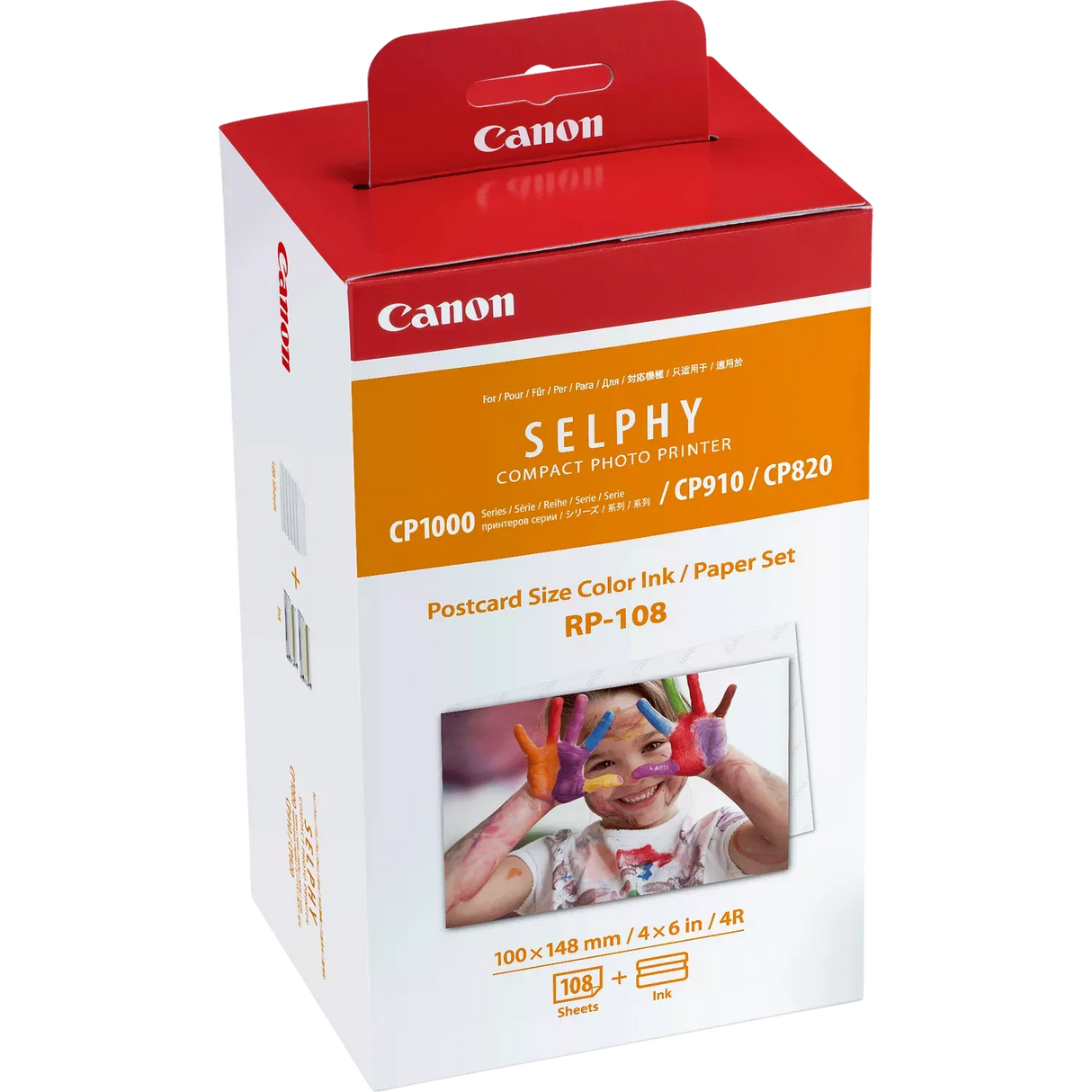 Canon RP-108  Set cerneala color + hartie 100 x 148 mm, 108 coli - View 1