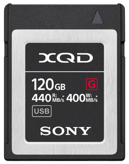 Sony XQD 120GB Serie G 400MB/s Card memorie - View 1