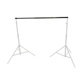 2 m backdrop support frame with telescopic horizontal bar and legs
