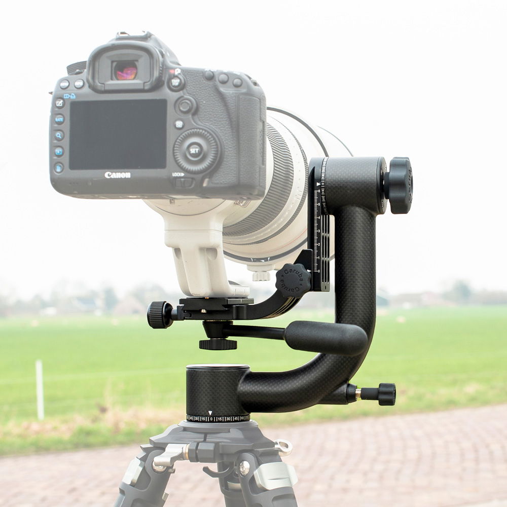 Caruba Cap tip gimbal din carbon cu maner detasabil - View 2