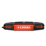 Carcasa MCC-2 (8xSD) neagra, inchisa, detalii portocalii si eticheta frontala