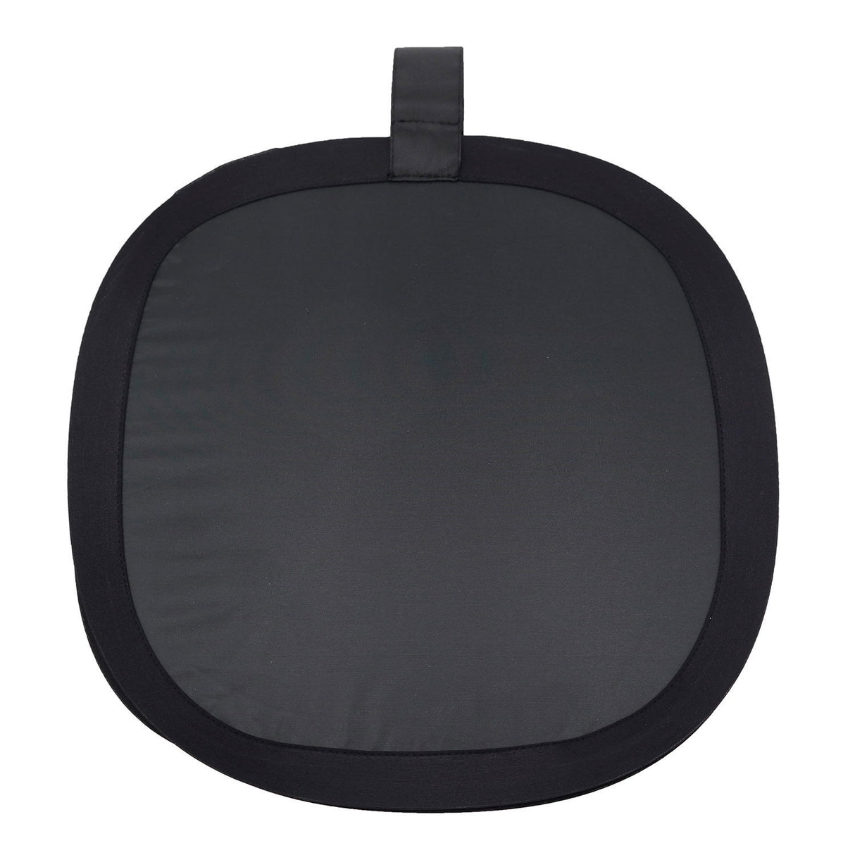 Panou reflector oval negru, față mată