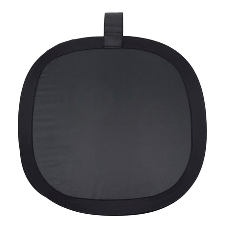 Panou reflector oval negru, față mată