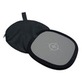 Card reflector pliabil 3 în 1: negru cu față gri, panou oval