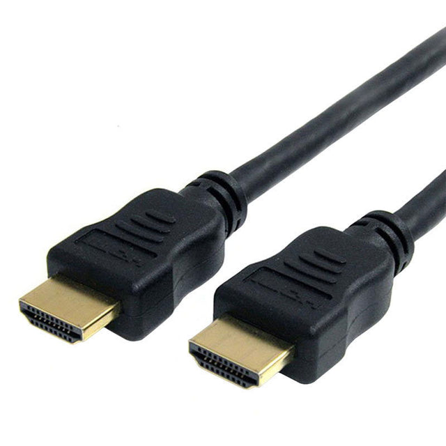 Cablu HDMI Caruba, conectori HDMI tip A, negru, capete aurite