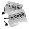 Set 2 huse de ploaie transparente pentru aparat CRS-1, cu șnururi