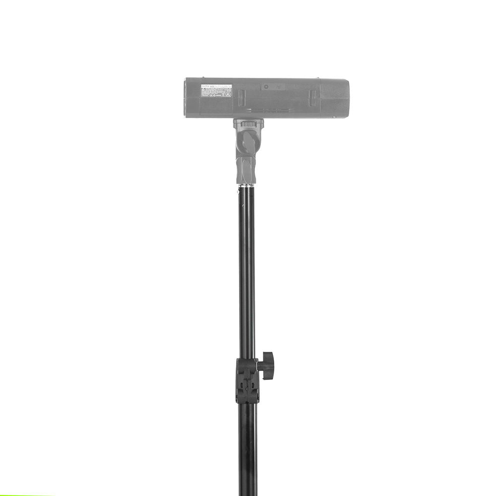 Light stand LS-3 top plate with mounting clamp on the upper pole