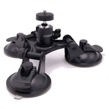 Caruba Triple Suction Cup PRO Mount - View 1