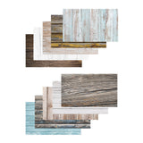 Caruba Wood Set fundal 10 modele din hartie plastifiata 57 x 87cm - View 1