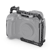 Colivie pentru Panasonic GH5/GH5S, montată pe cameră, carcasă gri