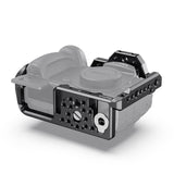 Colivie pentru Panasonic GH5/GH5S, vedere laterală cu panou cu găuri