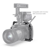 Colivie pentru Panasonic GH5/GH5S cu suporturi laterale și prindere pe cameră
