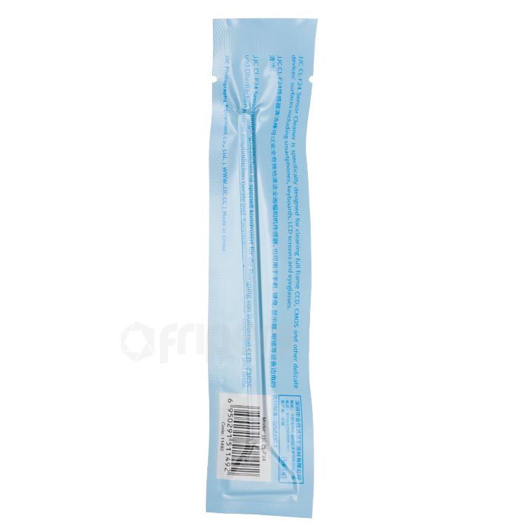 CL-FS10 sensor cleaning solution packet, instructions side