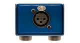 Cloudlifter X preamp rear panel with XLR-style socket and PUSH button