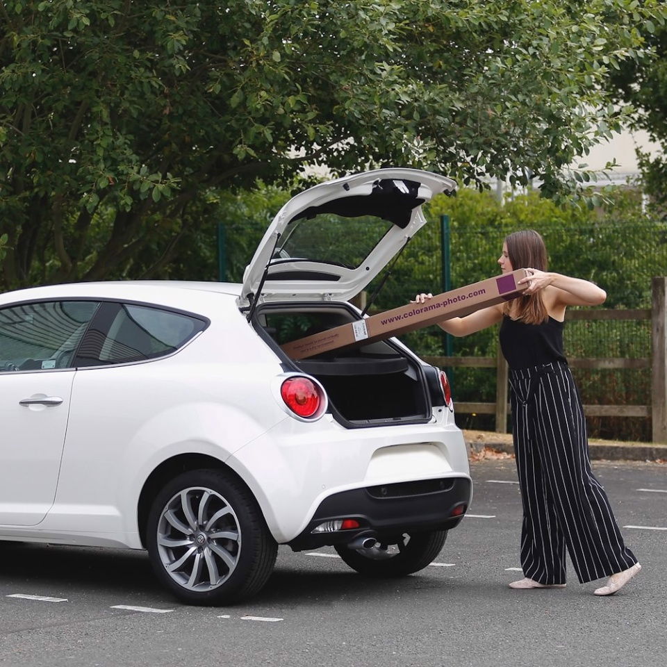 Colorama fundal foto Charcoal 2.18 x 11m - View 3