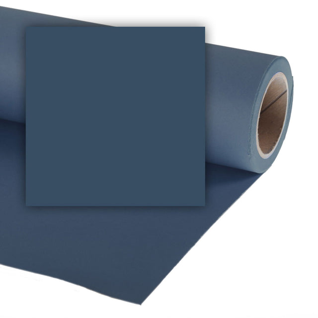 Colorama fundal foto albastru Oxford Blue 2.72 x 11m - View 1