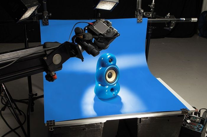 Colorama fundal PVC Electric Blue - View 1