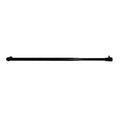 Telescopic background support bar, 2 m, black with end knobs