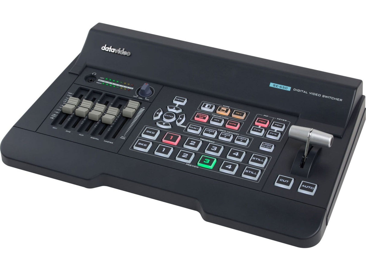 DataVideo SE‑650 switcher HD cu 4 canale - View 1