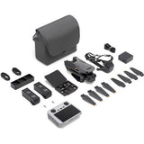 Mavic 3 Pro Fly More Combo kit: drone, controller, batteries, propellers, charging case
