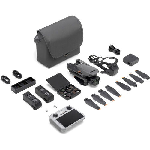Mavic 3 Pro Fly More Combo kit: drone, controller, batteries, propellers, charging case