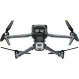 Mavic 3 Pro drone underside view showing sensors and propellers
