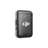 Microfon wireless compact MIC TX, carcasă neagră cu grilaj și LED