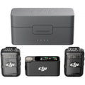 Sistem microfon wireless dual: unitate de recepție și 2 microfoane compacte