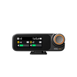 Receptor Mic 2 cu display setări și buton rotativ portocaliu