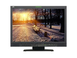 25-inch Full HD LCD professional monitor with front controls and stand