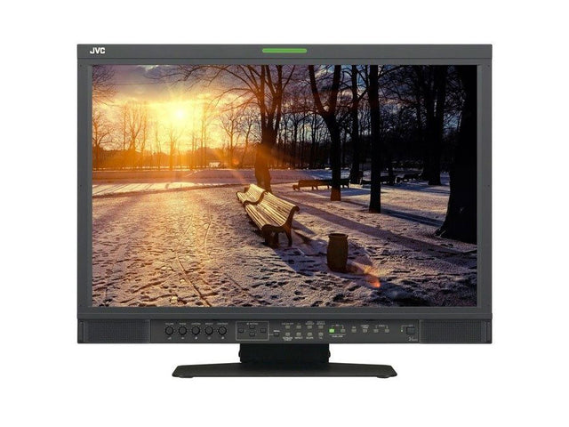 25-inch Full HD LCD professional monitor with front controls and stand