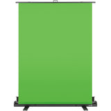Green screen backdrop, 148 x 180 cm, bright green fabric on stand frame