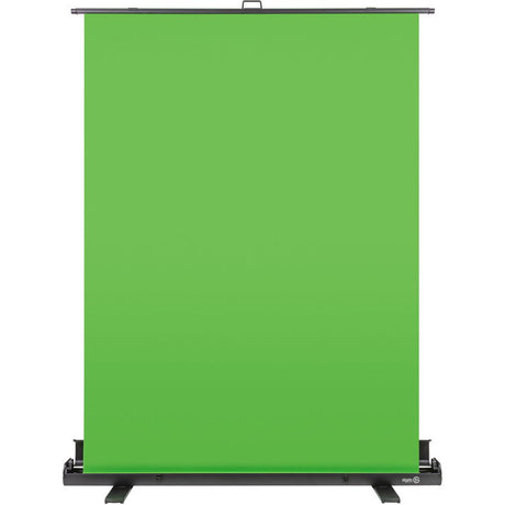 Green screen backdrop, 148 x 180 cm, bright green fabric on stand frame