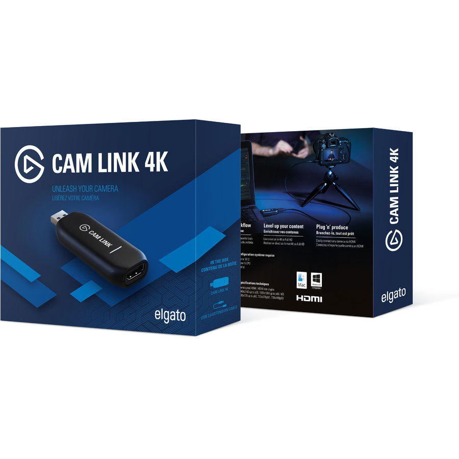 Elgato Cam Link 4K placa externa captura video live - View 3