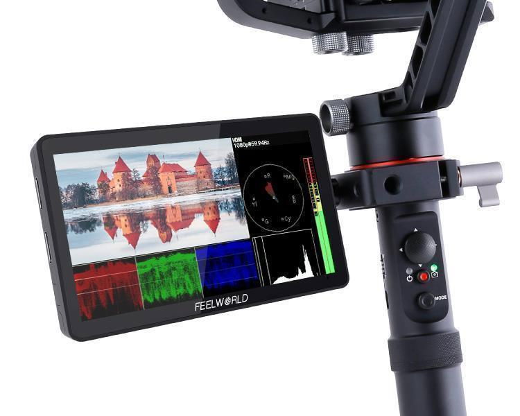 Feelworld F6 PLUS V2 6”, 3D LUT, IPS, FHD1920x1080, 4K - View 2