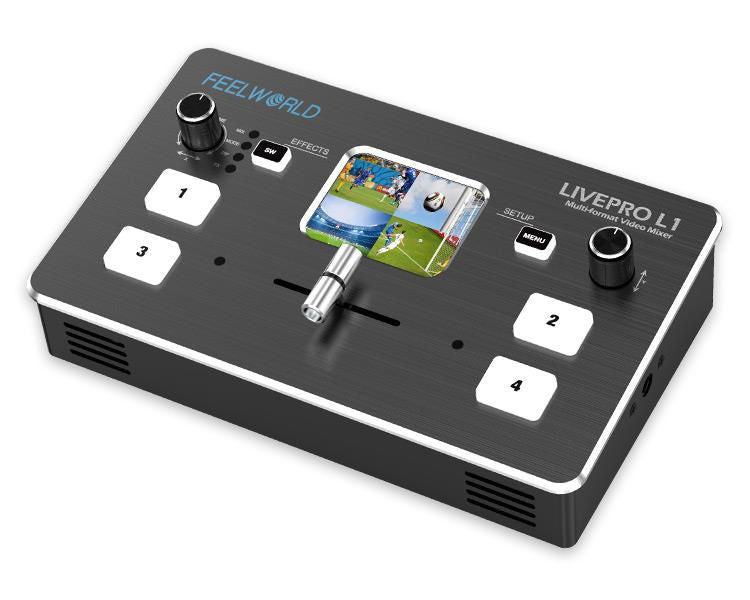 Feelworld LIVEPRO L1 Mixer video cu monitorizare (RGBLINK) - View 3
